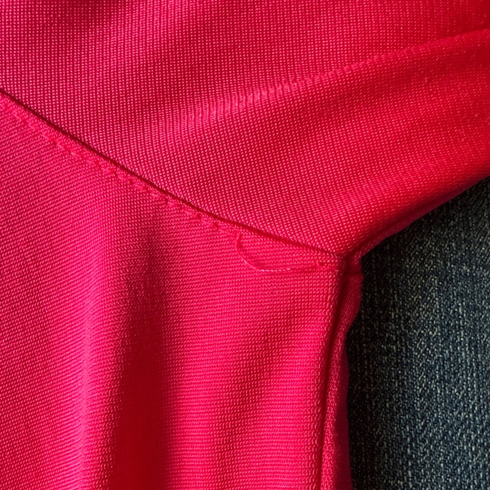 Adidas Vibrant Pink Bomber/Track Jacket Size XL (16) - Picture 14 of 14